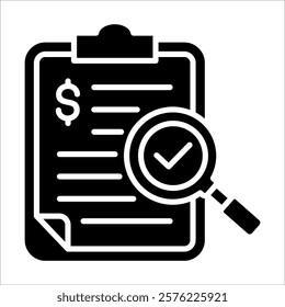 Auditing Icon Element For Design