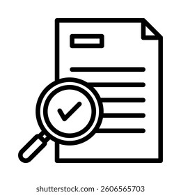 Auditing Icon Element for Design