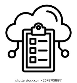 Elemento de icono de auditoría para diseño