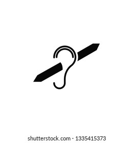 Audition sign, icon. Element of simple icon for websites, web design, mobile app, infographics. Thick line icon for website design and development, app development