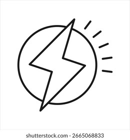 Ilustração do vetor de ícone de contorno do auditor