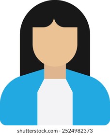 Auditor Profil Avatar Symbol Vektorgrafik flach