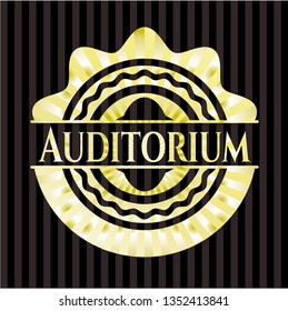 Auditorium shiny emblem