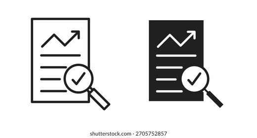 Auditors icon Vector isolated design element. EPS10
