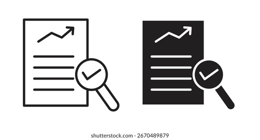 Auditors icon vector, sign and symbol for design, website or apps elements.