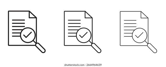 Auditors icon for Website or Apps Elements, Logo. Pixel vector graphics