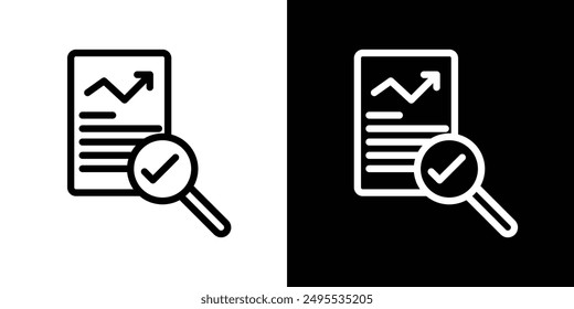 Auditors line icon vector illustration set.