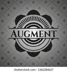 Augment black emblem. Vintage.
