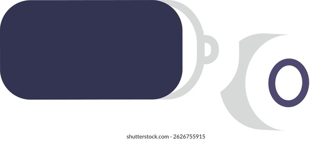 Augment reality goggles vector illustration