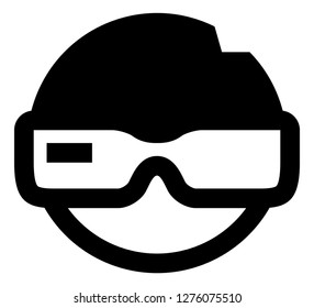 Augmented Reality AR Simulation Icon