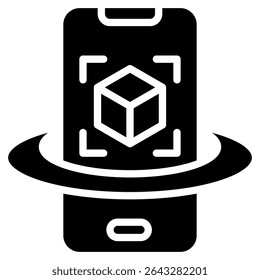 Augmented Reality Icon Element For Design
