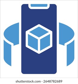 Elemento De Ícone De Realidade Aumentada Para Design