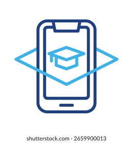 Augmented Reality Icon Element For Design