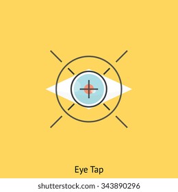 Augmented reality icon suitable for info graphics, websites and print media and  interfaces. Color vector icon.