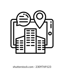 Augmented Reality icon in vector. Illustration