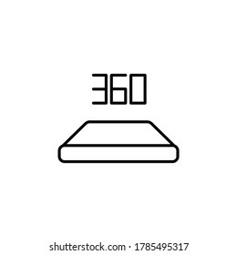 Augmented reality icon. VR technology. Vector illustration