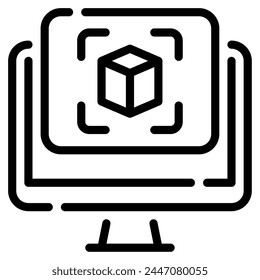 Augmented Reality Icon for web, app, infographic, etc