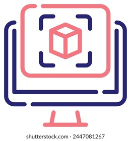 Augmented Reality Icon for web, app, infographic, etc
