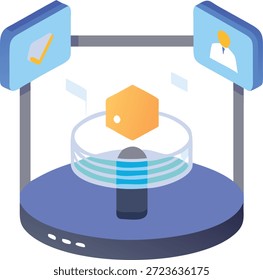 Conjunto de iconos de realidad aumentada para Tecnología AR, superposición virtual, dispositivos inteligentes, experiencia interactiva y futuro diseño digital