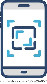 Symbole für erweiterte Realität für AR-Technologie, virtuelles Overlay, intelligente Geräte, interaktive Erfahrung und zukünftiges digitales Design