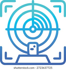 Conjunto de iconos de realidad aumentada para Tecnología AR, superposición virtual, dispositivos inteligentes, experiencia interactiva y futuro diseño digital