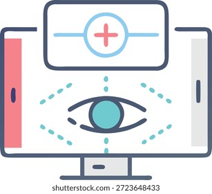 Symbole für erweiterte Realität für AR-Technologie, virtuelles Overlay, intelligente Geräte, interaktive Erfahrung und zukünftiges digitales Design