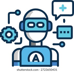 Augmented Reality Icons Set for AR Technology, Virtual Overlay, Smart Devices, Interactive Experience and Future Digital Design