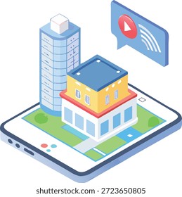 Augmented Reality Icons Set for AR Technology, Virtual Overlay, Smart Devices, Interactive Experience and Future Digital Design