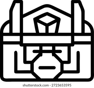 Augmented Reality Icons Set for AR Technology, Virtual Overlay, Smart Devices, Interactive Experience and Future Digital Design