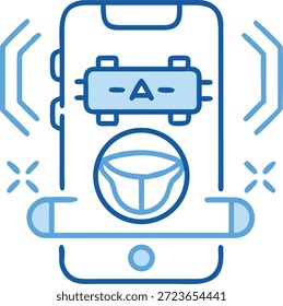 Augmented Reality Icons Set for AR Technology, Virtual Overlay, Smart Devices, Interactive Experience and Future Digital Design