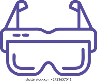 Conjunto de iconos de realidad aumentada para Tecnología AR, superposición virtual, dispositivos inteligentes, experiencia interactiva y futuro diseño digital