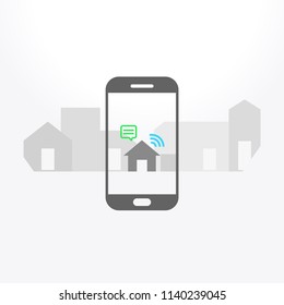 Augmented reality on smartphone application