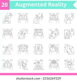 Augmented Reality-bezogener Symbolsatz
