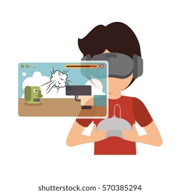 Augmented reality technology icon
