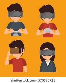 Augmented reality technology icon