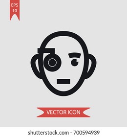 Augmented reality vector icon illustration symbol