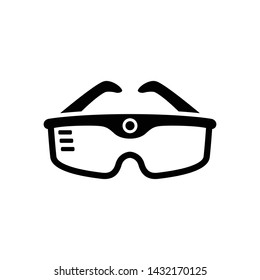 Augmented Reality & Virtual Reality Glasses Icon