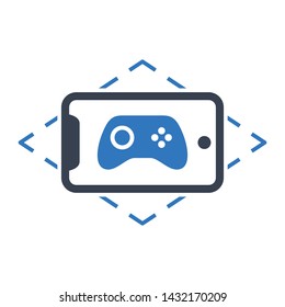 Augmented Reality & Virtual Reality - Video games Icon