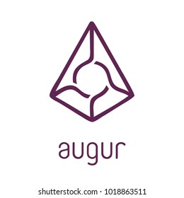 Augur Coin Cryptocurrency Sign