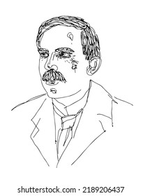 August 12 2022 Ernest Rutherford Vector Stock Vector (Royalty Free ...