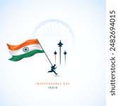 August 15, Independence Day India, India independence, freedom, Vector illustration