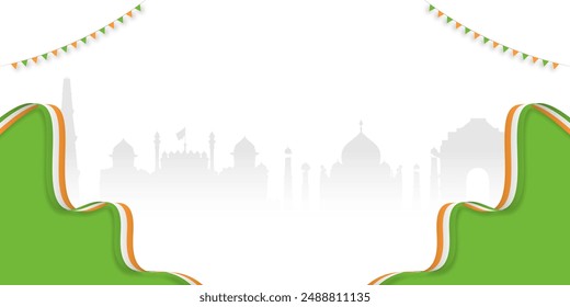 August 15, Independence Day India, India independence, freedom, Vector illustration