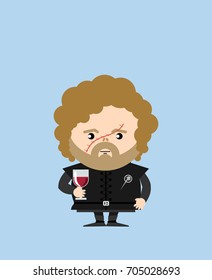 AUGUST 18, 2017: Illustration Of Tyrion Lannister (Game Of Thrones)