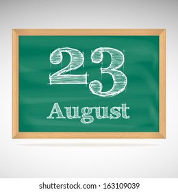 August 23, day calendar, school board, date, schedule, financial planning