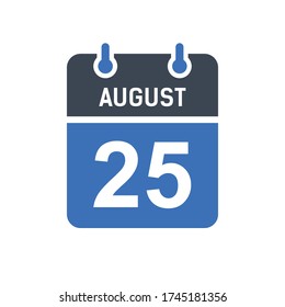 Icono de fecha de calendario, icono de fecha de evento, fecha de calendario, gráfico de vectores de diseño de iconos