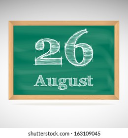 August 26, day calendar, school board, date, schedule, financial planning
