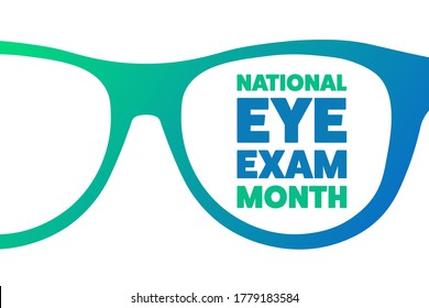 111 National eye exam month Images, Stock Photos & Vectors | Shutterstock