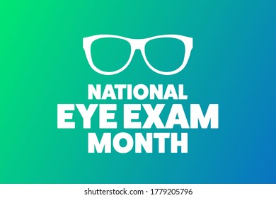 111 National eye exam month Images, Stock Photos & Vectors | Shutterstock