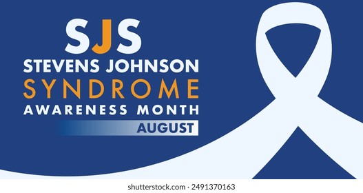 August is Stevens-Johnson Syndrome Awareness Month. SJS is a type of severe skin reaction.