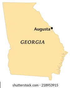 Augusta, Georgia Locate Map